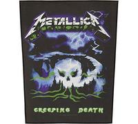 Metallica - Patch Creeping Death (Einheitsgröße) (Schwarz/Weiß/Violett)