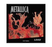 Metallica Patch Load Band Logo offiziell Nue Schwarz Cotton Sew On (10cm x 10cm)