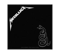 Metallica Patch Schwarz Album Cover offiziell Nue Schwarz Cotton Sew On 10cm x One Size