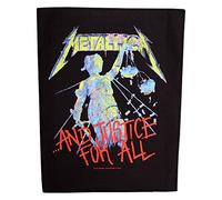 METALLICA Rückenaufnäher AND JUSTICE FOR ALL Backpatch Aufnäher