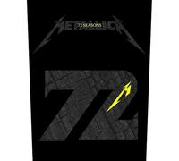 METALLICA RÜCKENAUFNÄHER BACKPATCH # 35 LOGO 72 SEASONS 36x29cm AUFNÄHER PATCH