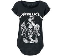 Metallica S&M2 Skull Tux Frauen T-Shirt schwarz