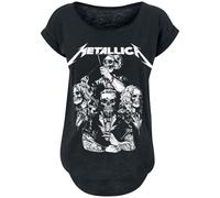 Metallica S&M2 Skull Tux Frauen T-Shirt schwarz L 100% Baumwolle Band-Merch, Bands, Totenköpfe