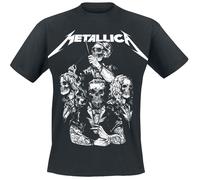 Metallica S&M2 Skull Tux T-Shirt schwarz in XL