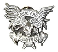 Metallica Seek And Destroy Pin Badge One Size