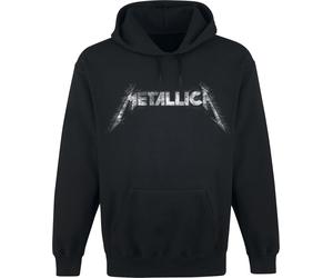 Metallica Spiked Logo Kapuzenpullover schwarz in L