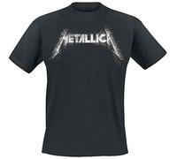 Metallica Spiked Logo T-Shirt schwarz, Größe: M