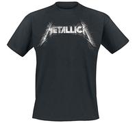 Metallica Spiked Logo T-Shirt schwarz, Größe: S