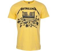 Metallica - T-Shirt 72 Seasons Simplified Cover - gelb M