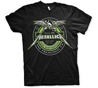 Metallica T Shirt Fuel Band Logo Nue offiziell Herren Schwarz