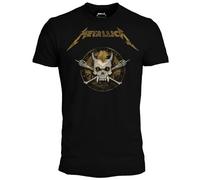 Metallica T-Shirt für Herren, Damen und Jungen, offizielles T-Shirt Scary Guy San Francisco - T-Shirt Band Heavy Metal - Geschenkidee für Fans, Schwarz , Large