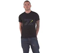 Metallica T-Shirt Charred 72 – Charcoal/Rot-Logo – 100% Baumwolle – Schwarz, Größe S