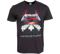 Metallica T-Shirt mit Master Of Puppets Print in grau XXL