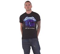 Metallica T Shirt Ride The Lightning Tracks Band Logo Nue offiziell Herren