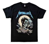 Metallica T-Shirt Sad But True Poster Nue – Band-Logo – Offiziell – Unisex Schwarz XL