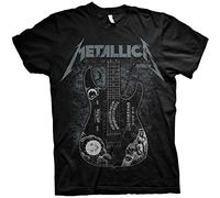 Metallica - T-Shirt # Xl Unisex Black # Hammett Ouija Guitar