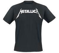 Metallica Textured Logo T-Shirt schwarz in 3XL