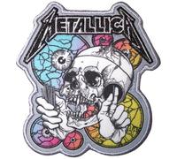 Metallica The Shortest Straw Multicolored Eyes Standard Printed Patch One Size