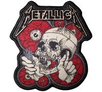 Metallica The Shortest Straw Rot Eyes Standard Printed Patch One Size