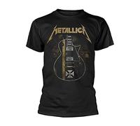 Heroes Metallica Hetfield Iron Cross Short Sleeve T-shirt Schwarz 2XL Mann (Herstellerartikelnummer: RTMTLTSBHET-2X)