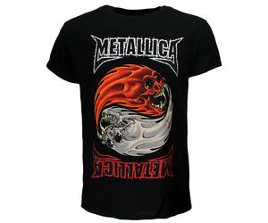 Metallica Yin Yang Band T-Shirt - Offizielles Merchandise M Schwarz