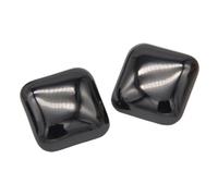 Metallknöpfe, 6 Stück, Mantelknöpfe for Kleidung, Damen, Bluse, Manschette, dekoratives DIY-Handwerk, Nähzubehör(Black,25mm)