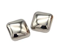 Metallknöpfe, 6 Stück, Mantelknöpfe for Kleidung, Damen, Bluse, Manschette, dekoratives DIY-Handwerk, Nähzubehör(Silver,25mm)