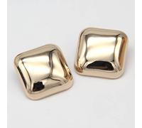 Metallknöpfe, 6 Stück, Mantelknöpfe for Kleidung, Damen, Bluse, Manschette, dekoratives DIY-Handwerk, Nähzubehör(Gold,23mm)