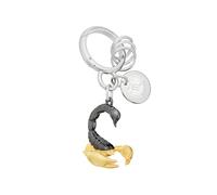 METALMORPHOSE - Schlüsselanhänger Charms Sternzeichen Skorpion - Sternbild Skorpion - Geschenk für Männer, Frauen und Kinder