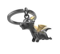 METALMORPHOSE - Schlüsselanhänger Drache - Fantastischer Schlüsselanhänger - Geschenk für Damen und Herren, Schwarz, one size, Casual