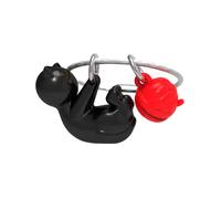 metalmorphose Schlüsselanhänger Katze Spieler