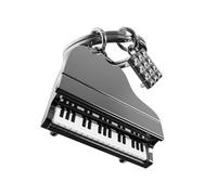 METALMORPHOSE - Schlüsselanhänger Piano - Schlüsselanhänger Musikinstrument - originelles Geschenk für Damen und Herren, mehrfarbig, one size