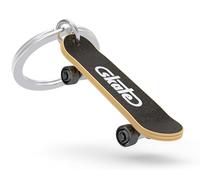 METALMORPHOSE - Schlüsselanhänger Skateboard - Miniatur Skateboard - Schlüsselanhänger Skateboard - Leidenschaft Sport - Geschenk für Damen und Herren, grau, one size