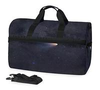 Meteor Flash Universum Hintergrund Sporttasche Badetasche mit Schuhfach Reisetaschen Handtasche für Reisen Frauen Mädchen Männer