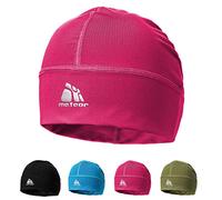 meteor Mütze - Herren Winter-Mütze Silberionen Winddicht Skull-Cap Mütze Damen Unterzier-mütze Die Kappe für Motorrad Fahrrad Helmklettern Ski Snowboard Kopfbedeckung Vision (Universal S-L, Rosa)