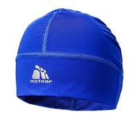 meteor Mütze unter Helm Jagd-Kappen für Herren Shadow Mütze mit Silberionen Kinder Winddicht Skull Cap Mütze Fahrrad Helm Kopfbedeckung Laufen Ski-Fahren Snowboard Joggen Damen Unterziermütze Blau