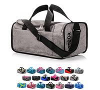Meteor Sporttasche Kinder 20-40L Gym Tasche Herren schwimmtasche Reisetasche Urlaubstasche klein Fitnesstasche Damen Riementasche Kindertaschen Schule-Taschen turntasche Jungen, grau Melange/schwarz