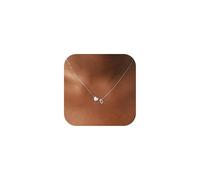 Meteorstarry Buchstaben Kette, Halskette Damen Silber 925, Silberkette Damen Romantisch Mutter Tochter Geschenke Für Frauen Hochzeitsgeschenk Damenschmuck Geburtstagsgeschenk Frau
