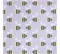 Meterware Baumwoll-Popelin flieder Bienen