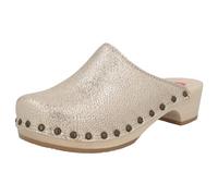 Metro-Toeffler von Berkemann aus Echtleder mit Einer Holzsohle aus Pappelholz Unisex Holzschuhe Leder Clogs Damenclogs Schwedenclogs Holzclogs Klepper