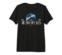 Metropolis Daily Planet Globe-Logo als Hommage an Superman Premium T-Shirt