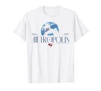 Metropolis Daily Planet Superman Weltikone Stadt von Morgen T-Shirt