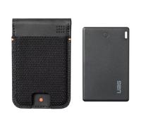 Metropolis Wallet mit Tracker - Geeignet für Apple - Kevlar Black