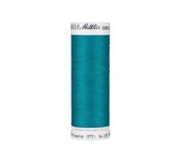 Mettler SERAFLEX elastischer Nähfaden 130 m petrol Fb. 0232
