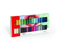 Amann Mettler Nähgarn-Set Seralon No.100 – 28 Farben, 200 m pro Rolle, 100% Polyester