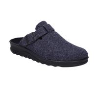 Pantoffel JOSEF SEIBEL "Metz 240" Gr. 47, blau (dunkelblau) Herren Schuhe Hausschuhe Hausschuh, Clog, Filzschuh in Komfortweite H (sehr weit) (78318703-47) dunkelblau