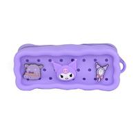 Mevsim Store Kuromi Federtasche Mädchen - Kawaii Federmäppchen für Schule & Alltag, vielseitiges Stifteetui auch als Kosmetiktasche oder Organizer, süße Geschenkidee für Kinder, Teenager & Erwachsene
