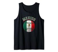 MEX Mexikanische Flagge Béisbol Team Gear Mexiko Baseball Player MX Tank Top