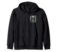 Mexikanisches Boxen, Aztek Totenkopf Kapuzenjacke