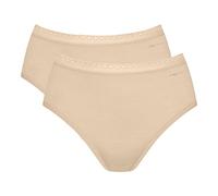 Mey 2er Pack Damen Hüftslips Lights - 89202-P2 - Damen Hipster ohne Seitennähte - Baumwolle + Viskose